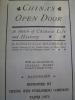 Chinas Open Door -A Sketch of Chinese Life And History. . WILDMAN (Rounsevelle)