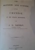 The Manners and Customs of the Chinese of the Straits Settlement. Singapore.. VAUGNAN (J. D.)