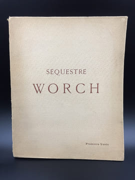 Liquidation des Biens Worch - Ayant fait l'objet d'une mesure de Séquestre de Guerre. (Première Vente) Objets d'art Anciens de la Chine - Céramique ...