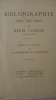 Bibliographie des Oeuvres de Henri Cordier - Publiée à l'occasion du 75e anniversaire de sa naissance.. [CORDIER HENRI]