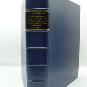 Résultats Scientifiques du Voyage aux Indes Orientales Néerlandaises de LL. AA. RR. Le Prince et la Princesse Léopold de Belgique, publiés par V. Van Straelin, Directeur du Musée Royal d'Histoire Naturelle. Volume I (Introduction).