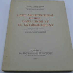 L'Art Architectural Hindou dans l'Inde et en Extrême-Orient