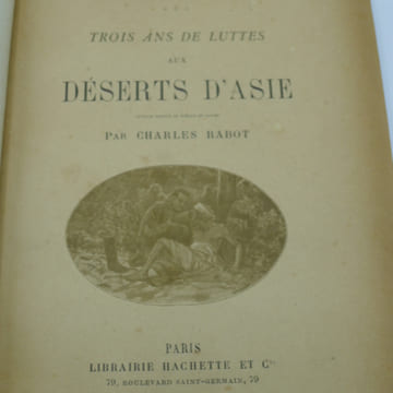 Trois Ans de Luttes aux Déserts d'Asie. SVEN HEDIN - [ASIE CENTRALE] [PAMIR] [GOBI] 