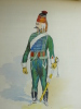 Hussards - Historique et Uniformes des Régiments de Hussards. POUPART (Colonel) - [MILITARIA] [HUSSARDS] [ORIGINAL WATERCOLORS] 