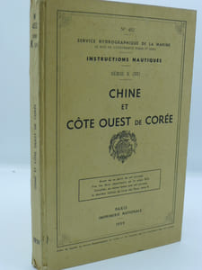 Instructions Nautiques - Série K (III) - Chine et Côte Ouest de Corée