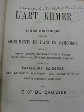 L'Art Khmer - Etude Historique sur les Monuments de l'Ancien Cambodge, avec un aperçu général sur l'Architecture Khmer et une liste complète des ...