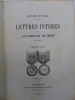 Expédition de Chine - 1860 - Lettres Intimes sur la Campagne de Chine en 1860. LUCY (Armand)  - [CAMPAGNE DE CHINE 1860] 