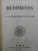 Rudiments - 5 et 6 - Narrations Populaires. WIEGER (Léon) S.J.