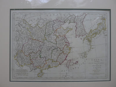 China divided into its Great Provinces and the Isles of Japan, by Samuel Dunn, Mathematician.