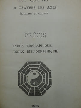 La Chine à travers les Ages - Hommes et Choses. WIEGER (Léon S.J.)