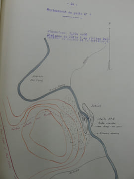 Rapport sur la Prospection aurifère du Haut Song-Nang . DELORAINE - [TONKIN] [BAC-KAN] [ SONG-NANG][PROSPECTION AURIFERE] 