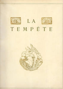 La tempête.