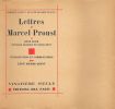 Lettres de Marcel Proust à René Blum, Bernard Grasset et Louis Brun. . [PROUST (Marcel)]