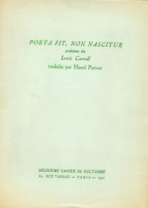 Poeta fit, non nascitur.