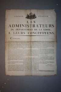 Les administrateurs du département de la Loire à leurs concitoyens.