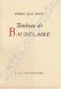 Tombeau de Baudelaire.. JOUVE (Pierre-Jean).