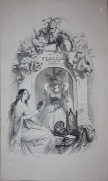 Fables de Florian, suivies de Tobie et de Ruth, poèmes tirés de l'Histoire Sainte et précédés d'une notice sur la vie et les ouvrages de Florian par ...