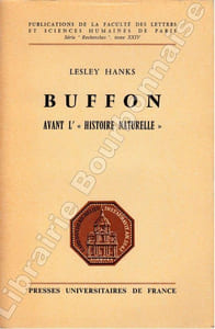 Buffon avant l' "Histoire naturelle".