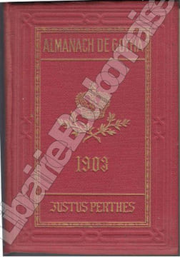 Almanach de Gotha. Annuaire généalogique, diplomatique et statistique. 1903.. [ALMANACH - GOTHA].