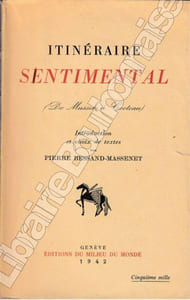 Itinéraire sentimental (de Musset à Cocteau).
