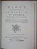 Eloge historique de Henri IV, Roi de France. . VILLETTE (Charles de).