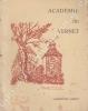 Académie du Vernet. Quatrième cahier 1959.. ACADEMIE DU VERNET.