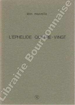 L'Ephélide quatre-vingt.. MAZZELLA (Léon). 
