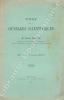 Notice sur les ouvrages scientifiques de M. Ernest Olivier, Directeur de la Revue Scientifique du Bourbonnais.... YVES (Aimé) - PEROT (Francis).