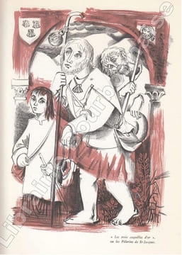 Chroniques d'Auvergne. Des âges perdus aux temps modernes. Lithographies originales d'après les dessins de Pierre LAVARENNE.. POURRAT (Henri) - ...