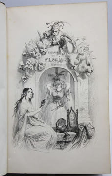 Fables de Florian, illustrées par J. J. Grandville, suivies de Tobie et de Ruth, poëmes tirés de l'Ecriture Sainte, et précédées d'une notice sur la ...