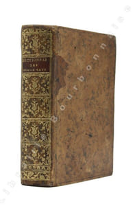 Dictionnaire portatif des beaux-arts, concernant lArchitecture, la Sculpture, la Peinture, la Gravure, la Poésie & la Musique; avec la définition de ces Arts, lexplication des Termes & des Choses qui leur appartiennent [].       