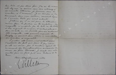 Dingley. L'illustre écrivain.