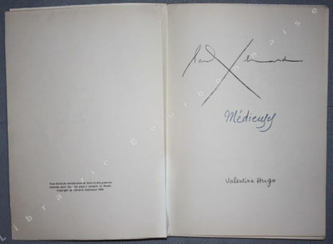 Médieuses. . ELUARD (Paul) - [HUGO (Valentine)].