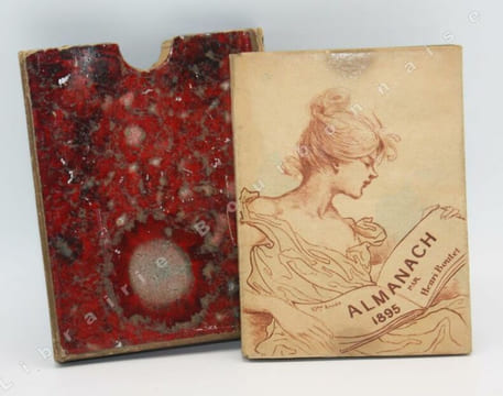 Almanach 1895. Dixième année. Poésies d'Hippolyte DEVILLERS. . BOUTET (Henri).