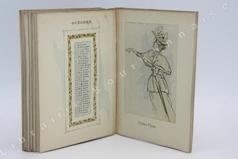 Almanach 1895. Dixième année. Poésies d'Hippolyte DEVILLERS. . BOUTET (Henri).