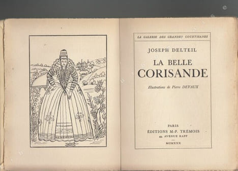 La belle Corisande. Illustrations de Pierre Devaux. . DELTEIL (Joseph).
