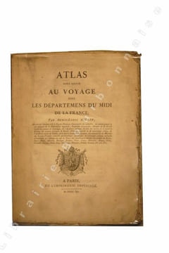 Atlas pour servir au Voyage dans les Départements du Midi de la France.. MILLIN (Aubin-Louis).