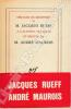 Discours de réception de M. Jacques Rueff à l'Académie française et réponse de M. André Maurois. . RUEFF (Jacques)- MAUROIS (André). 