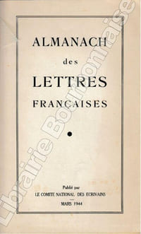 Almanach des Lettres Françaises.