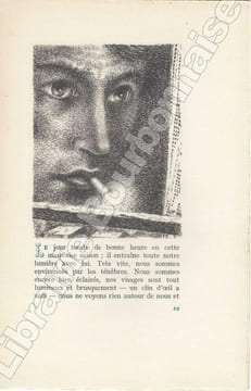 Paille noire des étables. Illustré par Valentine Hugo. . PARROT (Louis) - [HUGO (Valentine)].