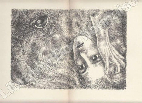 Paille noire des étables. Illustré par Valentine Hugo. . PARROT (Louis) - [HUGO (Valentine)].