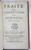 Traité de l'Incertitude des Sciences. Traduit de l'anglois.. [BAKER (Thomas)].