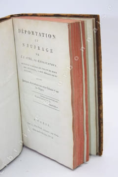 Déportation et naufrage de J. J. Aymé, ex-législateur, suivis du tableau de vie et de mort des déportés, à son départ de la Guyane, avec quelques ...