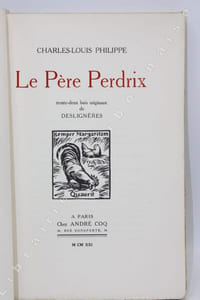 Le Père Perdrix. Trente deux bois originaux de DESLIGNERES.