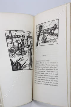 Le Père Perdrix. Trente deux bois originaux de DESLIGNERES. . PHILIPPE (Charles-Louis) - [DESLIGNERES (André)]. 