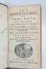 Les Apophtegmes, ou bons mots des anciens, tirez de de Plutarque de Diogene Laercen d'Elien, d'Athénée, de Stobée, de Macrobe, & de quelques autres. ...