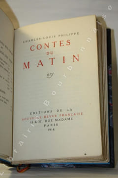 Contes du Matin.. PHILIPPE (Charles-Louis).