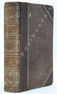 Leçons de chimie appliquée à la teinture. Tome Premier. 1ère à 15ème leçon.
