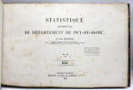 Statistique monumentale du d&eacute;partement du Puy-de-D&ocirc;me. ATLAS SEUL.. BOUILLET (J.-B.).