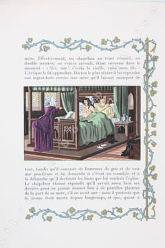 Fabliaux du Moyen Age. Aquarelles de Jean Gradassi. . [GRADASSI (Jean)].